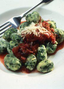 Italian Spinach and Ricotta Gnocchi