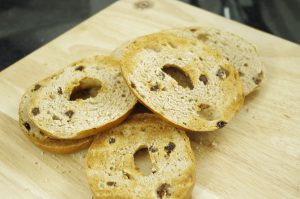 Beanut-Panana Toasted Bagels1